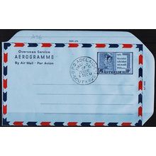 Australia. Aerogramme. 1961 10d Christmas Used
