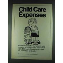 1979 IRS Internal Revenue Service Ad - Child Care