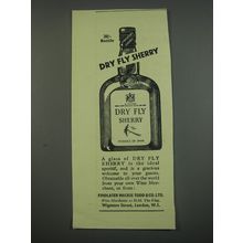 1949 Dry fly Sherry Ad