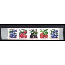 3302-3305 33c Fruit Berries Very Fine MNH PNC B2222/5 PAL4116