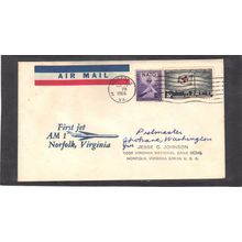 Event 1st Jet Flight 1239 + 1008 Postmaster Signed (Cachet-Stamped/A) CV00919
