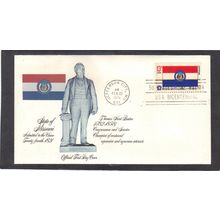 FDC Fleetwood 1656 13c Missouri (Cachet-U/A) CV01186