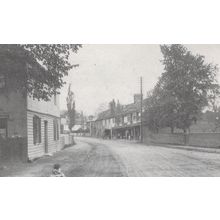 Hare Street Romford in 1890 Harold Wood Essex Postcard