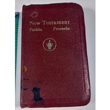 New Testament Psalms and proverbs 1964 pocket edition