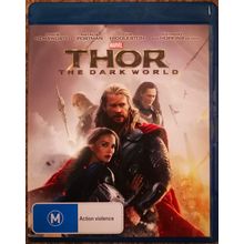 Thor The Dark World Blu Ray Chris Hemsworth Natalie Portman FREE POSTAGE