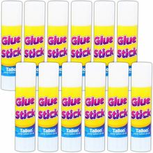 12 x GLUE STICKS Twist Up School Supply NON TOXIC SAFE Kids Childrens Art Craft