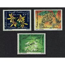 New Caledonia Orchids 3v 1983 MNH SG#690-692
