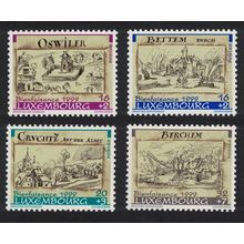 Luxembourg Villages 2nd series 4v 1999 MNH SG#1510-1513 MI#1485-1488