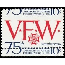 1525, Mint NH 10¢ Misperfed Error VFW Anniversary - Stuart Katz