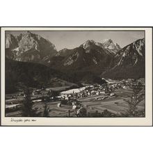 Kranjska Gora, 1928 - Agfa Foto Razglednica