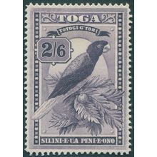 Tonga 1943 2s 6d deep purple SG81 unused