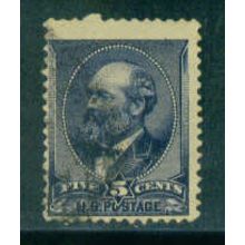 Used 216 5c James Garfield Barely Clears M01826