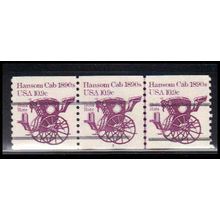 1904a 10.9c Hansom Cab Fine MNH Dry Gum PNC 3/3 Line Gap PA2358