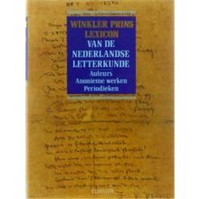 Winkler Prins Lexicon Van De Nederlandse Letterkunde