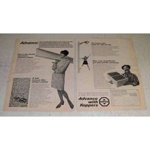 1966 Koppers Ad - Fiber Glass, MARKAY Floor, CELLON