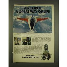 1976 U.S. Air Force Ad - Great Way of Life
