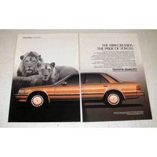 1989 Toyota Cressida Car Ad - The Pride