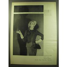 1949 Bonwit Teller Pocket Classic Suit by Etta Gaynes Advertisement