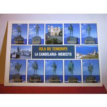 multiview MENCEYES, CANDELARIA, TENERIFE, SPAIN unused postcard #