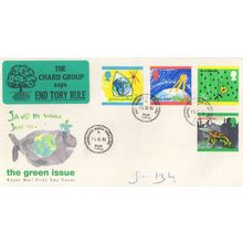 Simon Hughes Liberal MP End Tory Rule Politics 1992 Hand Signed Green FDC