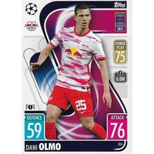 Match Attax UCL/UEL/UECL 2021-22: RB Leipzig, Midfielder - Olmo