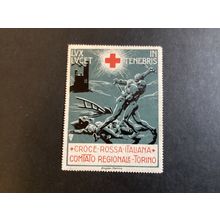ICOLLECTZONE Italy 1920’s Red Cross Stamps WW1 VF hinged fresh