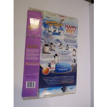 Weetabix 2006 Weetos empty Cereal Box " Happy Feet "