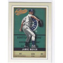 2002 Fleer Authentic Baseball Jamie Moyer