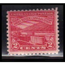 681 2c Ohio River Barely Clears MNH O4396