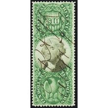 R149, Used VF $10 Revenue Stamp - With PFC * Stuart Katz