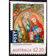 Australia 2020 Christmas. $2-20 Value. Jesus, Mary & Joseph. Good Used