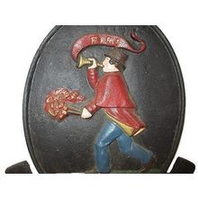 Ed's Variety Store Vintage Cast Iron Wall Plaque No Smoking