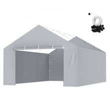 Carport Replacement Canopy Cover Side Wall 13 x 20 ft, Garage Tent Shelter T...