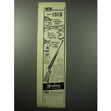 1957 Mossberg Model 140B Rifle Ad - A New Sporter