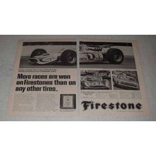1967 Firestone Tires Ad - More Races Are Won On