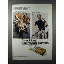 1971 Camel Cigarette Ad - Grace Strong Relaxed