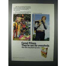 1971 Camel Cigarette Ad - Emile Gouche Impressed
