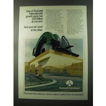 1973 Rockwell International Ad - One of Growth Areas