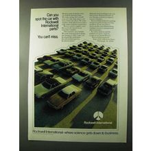 1973 Rockwell International Ad - Can You Spot the Car?