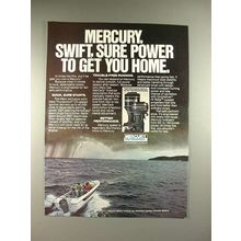 1979 Mercury Outboard Motor Ad - Swift, Sure Power