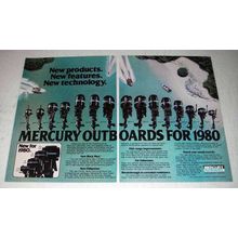 1979 Mercury Outboard Motors Ad - New Products