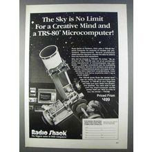 1980 Radio Shack TRS-80 Computer Ad - Sky No Limit