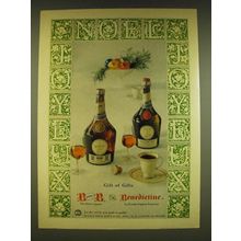 1962 B and B Liqueur and Benedictine Liqueur Ad - gift of gifts