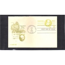 FDC Artmaster UY37 w/Reply 14c Wythe (Cachet-U/A) CV39314
