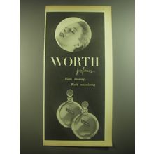 1945 Worth Je Reviens and Imprudence Pefumes Ad - Worth Knowing