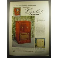 1951 Capehart Television Advertisement - Charlestown and Future