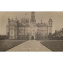 Thoresby Hall Nottingham Real Photo 1919 Postcard