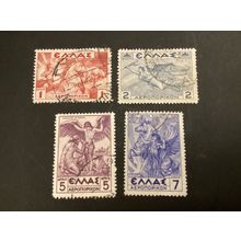 ICOLLECTZONE Greece C22-25 VF used Airmail #1