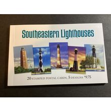 ICOLLECTZONE US UX395-99 Southeastern Lighthouses Booklet XF (B700)