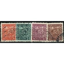 1929 Michel 279/282 - fine used (o)